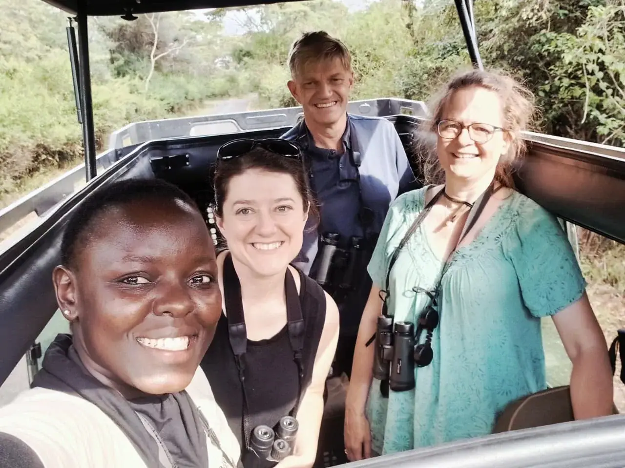 Sharing a day on safari